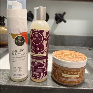 Tre Luxe curly girl hair care